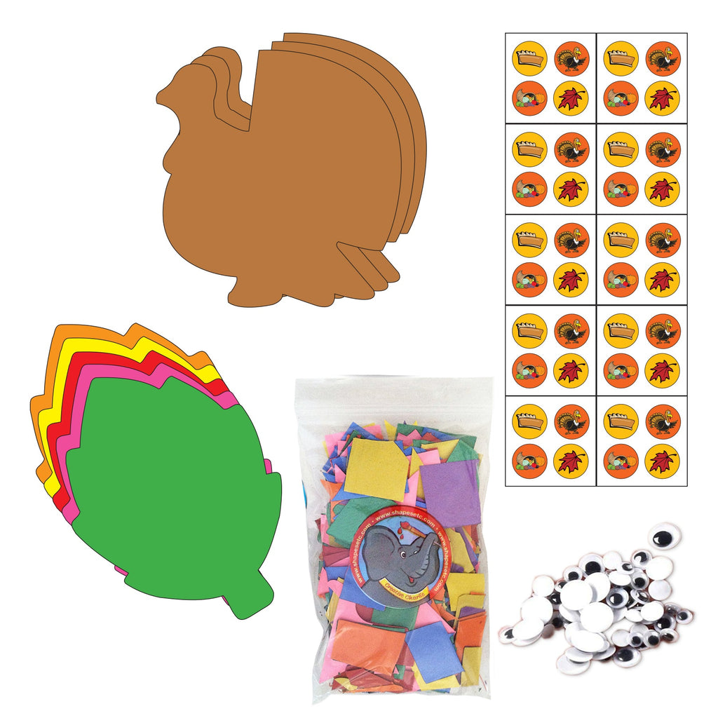 SHAPES ETC.  Activity Kit- Thanksgiving